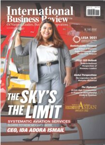 International Business Review 141 Front Cover (Ida Adora Ismail, CEO of Systematic Aviation Services Group)